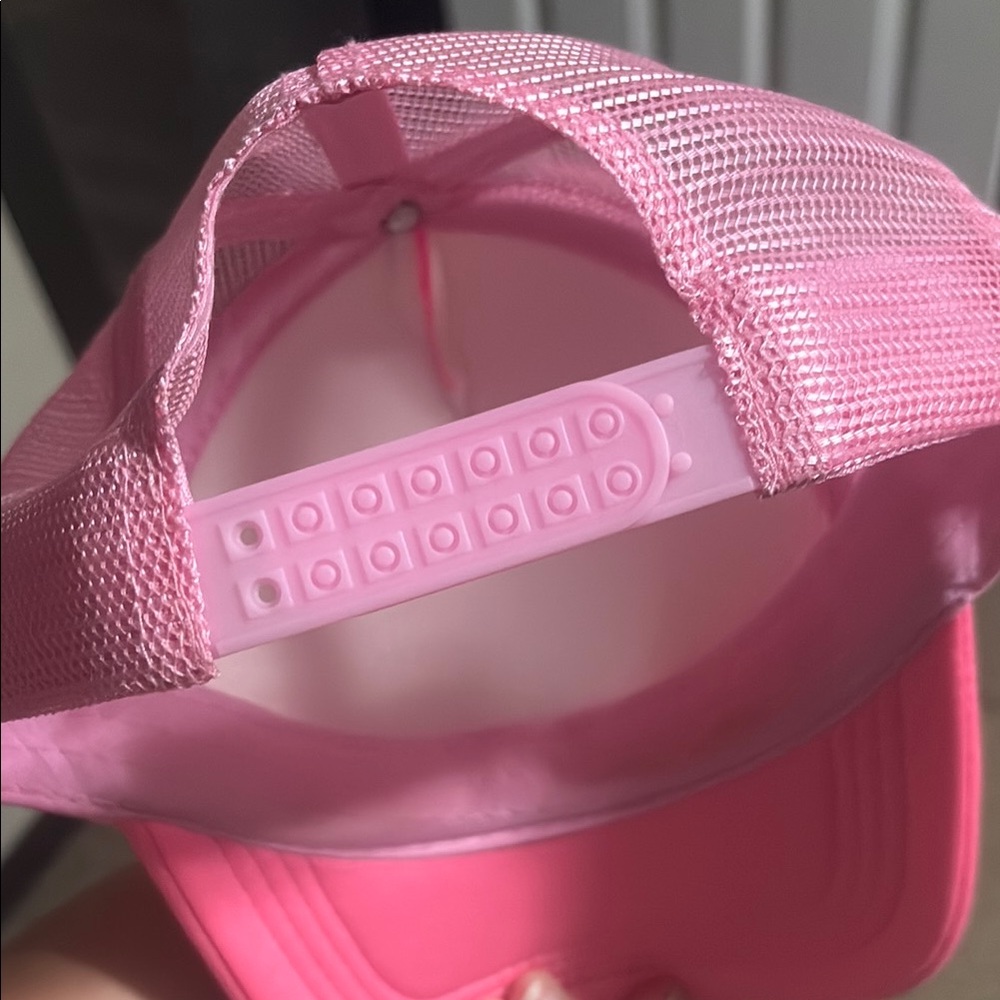 Pink Smiley Face Cap - Picture 6 of 6